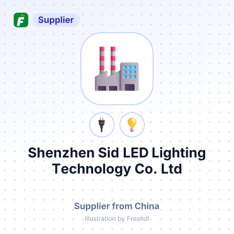 Shenzhen Sid LED Lighting Technology Co.,Ltd – summary card, no photo uploaded yet
