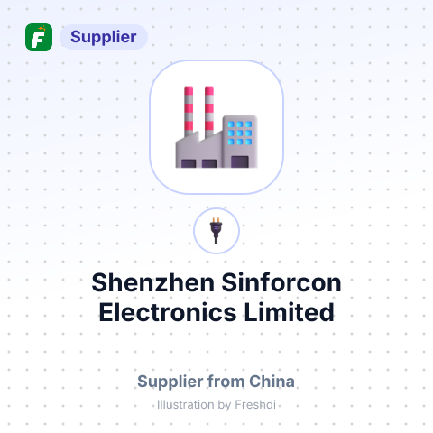 Shenzhen Sinforcon Electronics Limited – summary card, no photo uploaded yet