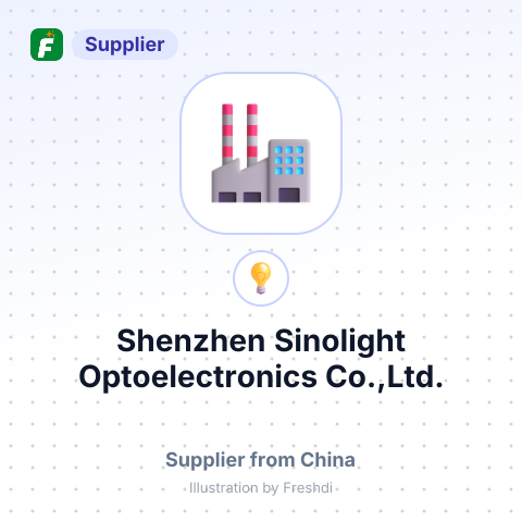 Shenzhen Sinolight Optoelectronics Co.,Ltd. – summary card, no photo uploaded yet