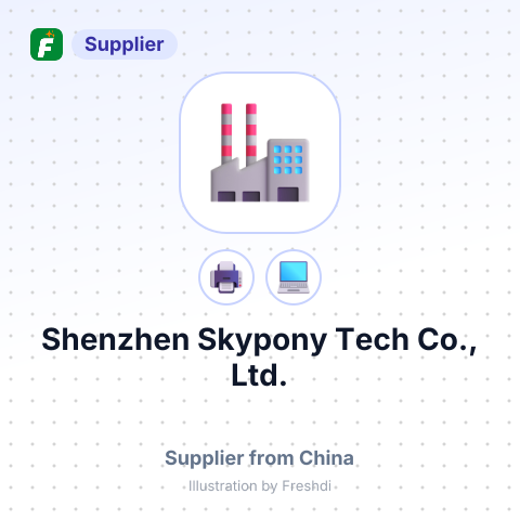 Shenzhen Skypony Tech Co., Ltd. – summary card, no photo uploaded yet