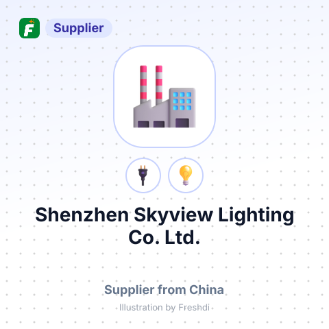 Shenzhen Skyview Lighting Co.,Ltd. – summary card, no photo uploaded yet