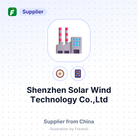 Shenzhen Solar Wind Technology Co.,Ltd – summary card, no photo uploaded yet