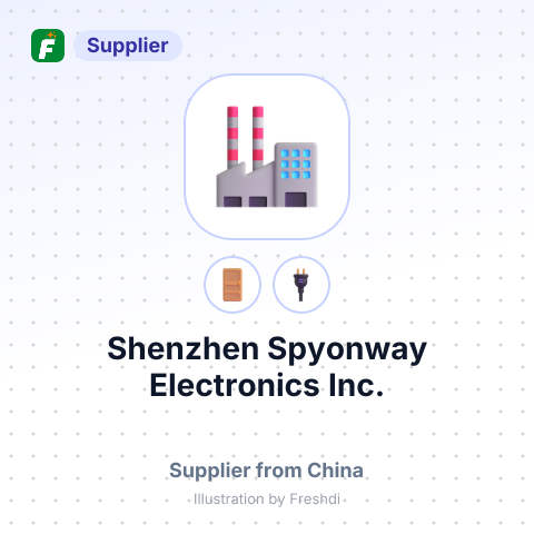 Shenzhen Spyonway Electronics Inc. – summary card, no photo uploaded yet