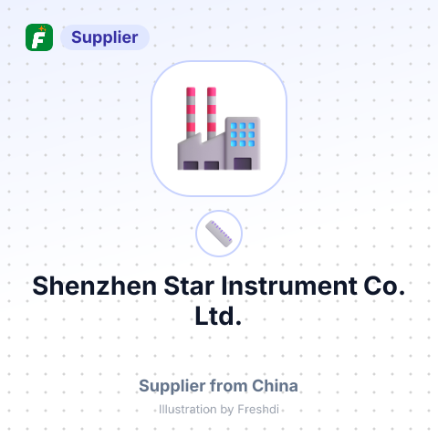 Shenzhen Star Instrument Co. Ltd. – summary card, no photo uploaded yet