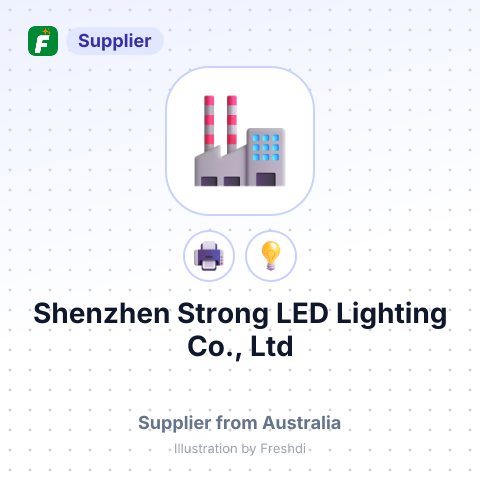 Shenzhen Strong LED Lighting Co., Ltd – summary card, no photo uploaded yet