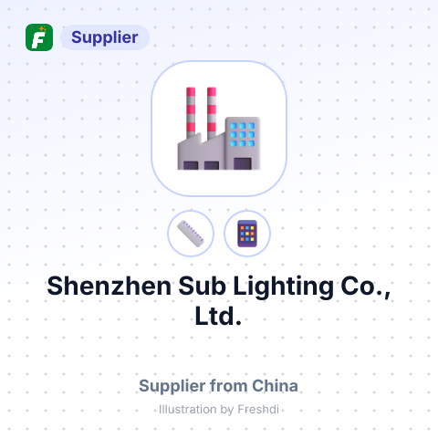 Shenzhen Sub Lighting Co., Ltd. – summary card, no photo uploaded yet