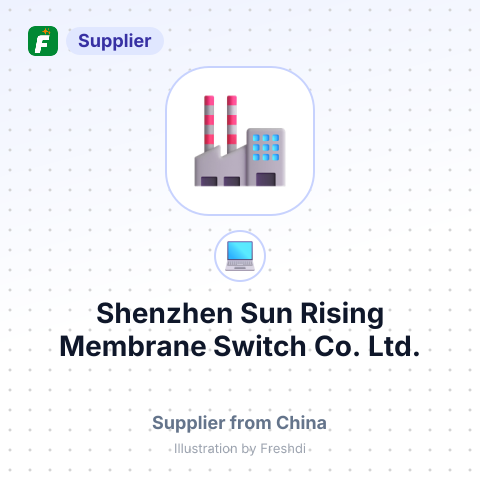 Shenzhen Sun Rising Membrane Switch Co., Ltd. – summary card, no photo uploaded yet