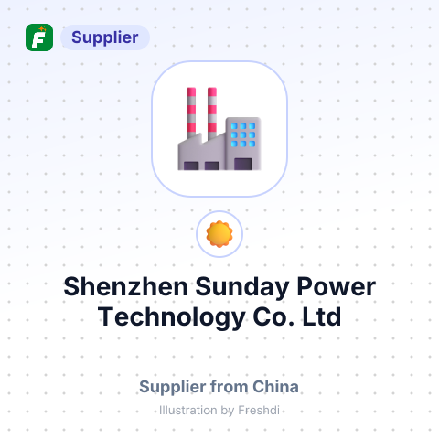 Shenzhen Sunday Power Technology Co., Ltd – summary card, no photo uploaded yet