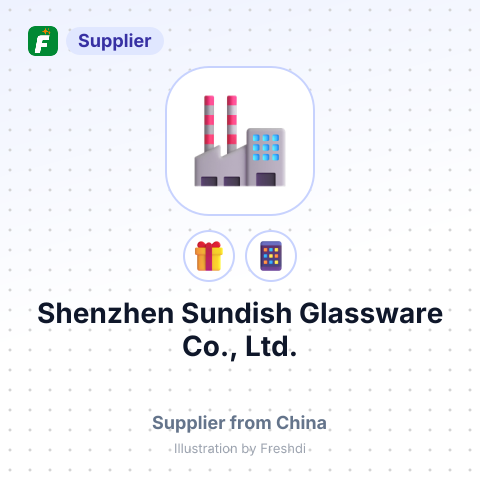 Shenzhen Sundish Glassware Co., Ltd. – summary card, no photo uploaded yet