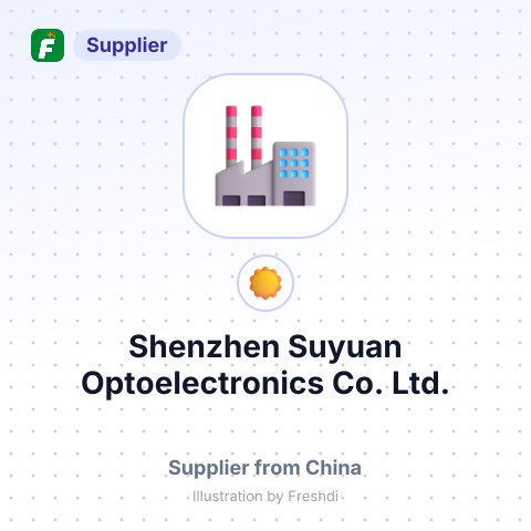 Shenzhen Suyuan Optoelectronics Co.,Ltd. – summary card, no photo uploaded yet