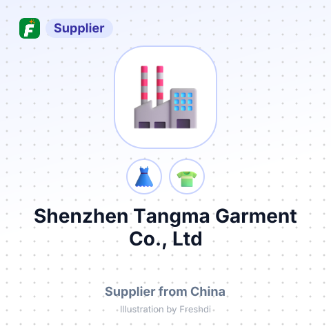Shenzhen Tangma Garment Co., Ltd – summary card, no photo uploaded yet