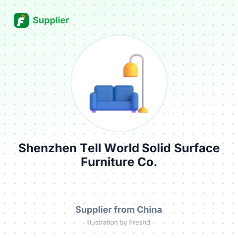 Shenzhen Tell World Solid Surface Furniture Co., Ltd. – summary card, no photo uploaded yet