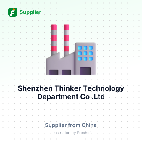 Shenzhen Thinker Technology Department Co,.Ltd – summary card, no photo uploaded yet