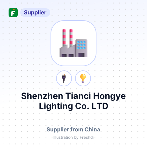 Shenzhen Tianci Hongye Lighting Co., LTD – summary card, no photo uploaded yet