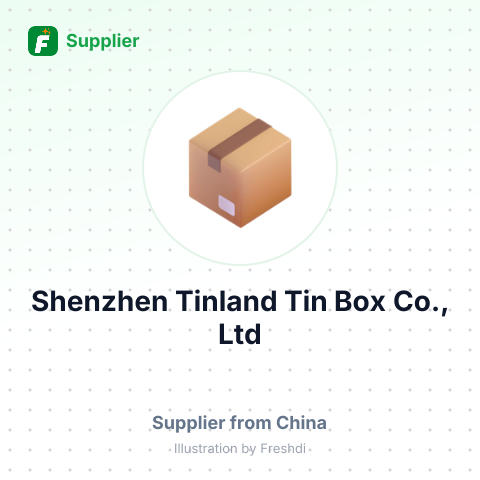 Shenzhen Tinland Tin Box Co., Ltd – summary card, no photo uploaded yet