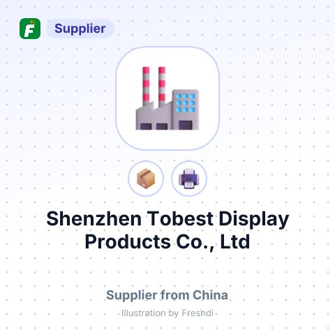 Shenzhen Tobest Display Products Co., Ltd – summary card, no photo uploaded yet