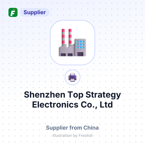 Shenzhen Top Strategy Electronics Co., Ltd – summary card, no photo uploaded yet