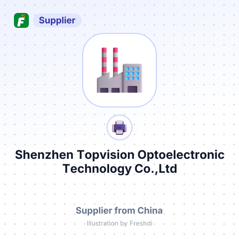 Shenzhen Topvision Optoelectronic Technology Co.,Ltd – summary card, no photo uploaded yet