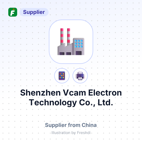 Shenzhen Vcam Electron Technology Co., Ltd. – summary card, no photo uploaded yet