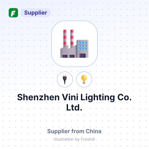 Shenzhen Vini Lighting Co.,Ltd. – summary card, no photo uploaded yet