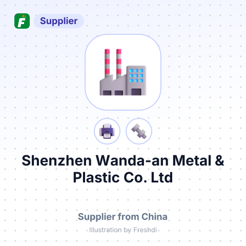 Shenzhen Wanda-an Metal & Plastic Co., Ltd – summary card, no photo uploaded yet