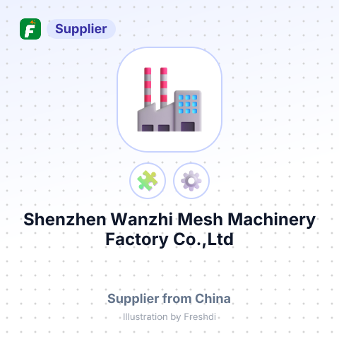 Shenzhen Wanzhi Mesh Machinery Factory Co.,Ltd – summary card, no photo uploaded yet