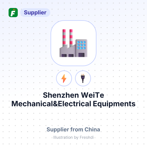 Shenzhen WeiTe Mechanical&Electrical Equipments Co, Ltd – summary card, no photo uploaded yet