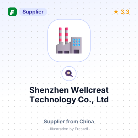Shenzhen Wellcreat Technology Co., Ltd – summary card, no photo uploaded yet
