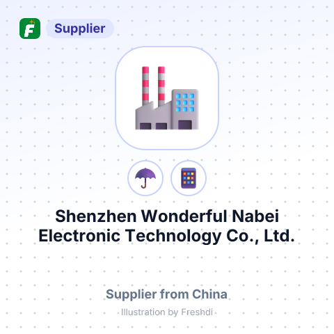Shenzhen Wonderful Nabei Electronic Technology Co., Ltd. – summary card, no photo uploaded yet