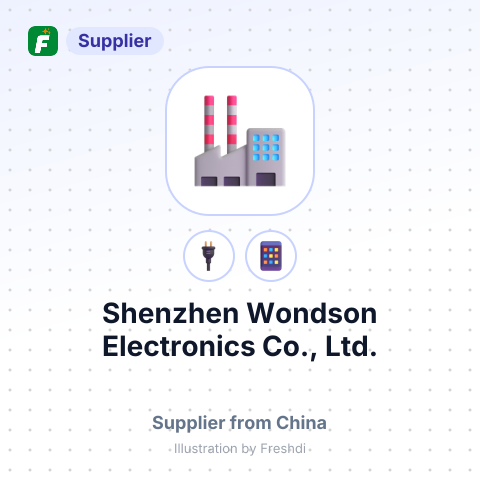 Shenzhen Wondson Electronics Co., Ltd. – summary card, no photo uploaded yet
