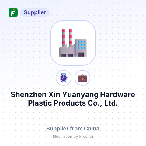 Shenzhen Xin Yuanyang Hardware Plastic Products Co., Ltd. – summary card, no photo uploaded yet