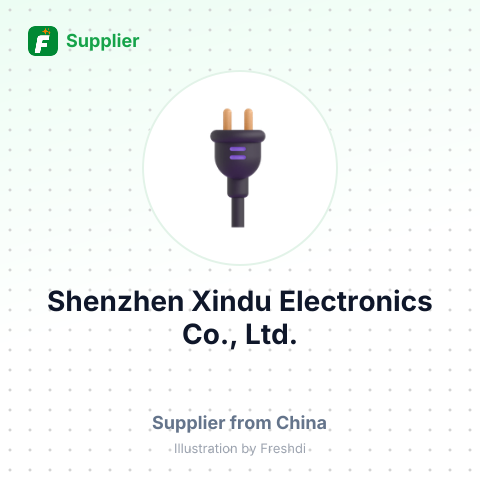 Shenzhen Xindu Electronics Co., Ltd. – summary card, no photo uploaded yet
