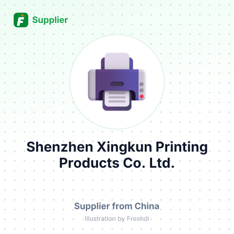 Shenzhen Xingkun Printing Products Co., Ltd. – summary card, no photo uploaded yet