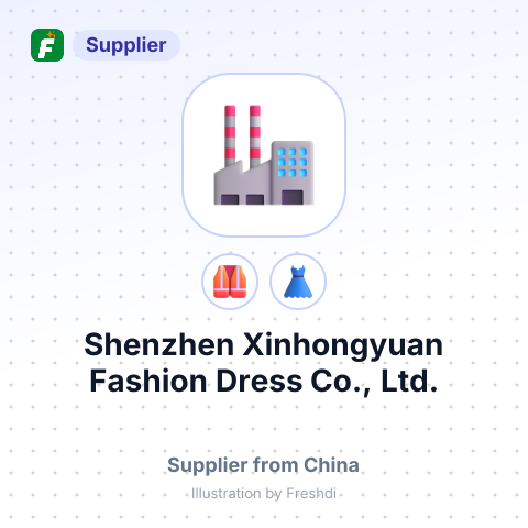 Shenzhen Xinhongyuan Fashion Dress Co., Ltd. – summary card, no photo uploaded yet