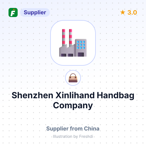 Shenzhen Xinlihand Handbag Company – summary card, no photo uploaded yet
