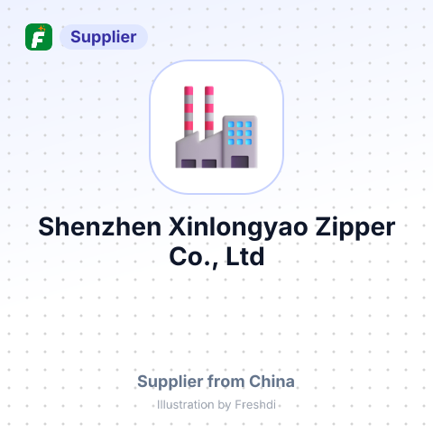 Shenzhen Xinlongyao Zipper Co., Ltd – summary card, no photo uploaded yet