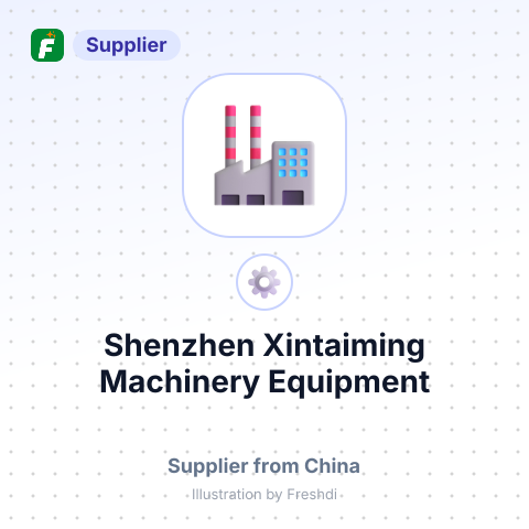 Shenzhen Xintaiming Machinery Equipment – summary card, no photo uploaded yet