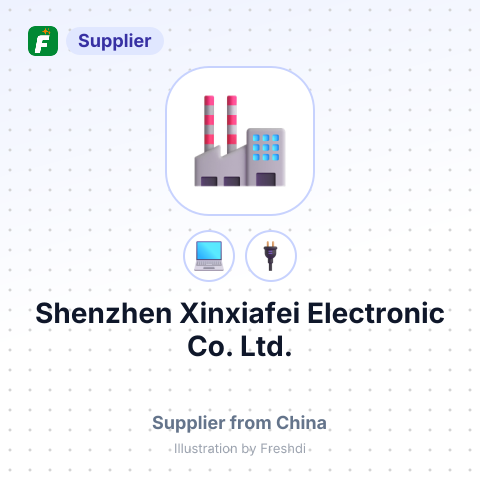Shenzhen Xinxiafei Electronic Co., Ltd. – summary card, no photo uploaded yet