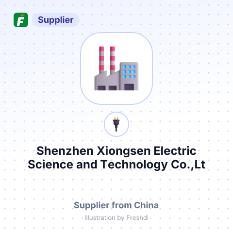 Shenzhen Xiongsen Electric Science and Technology Co.,Lt – summary card, no photo uploaded yet