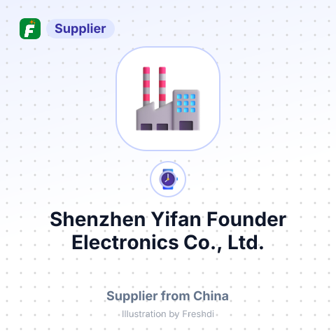 Shenzhen Yifan Founder Electronics Co., Ltd. – summary card, no photo uploaded yet