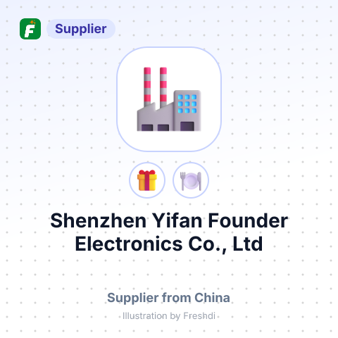 Shenzhen Yifan Founder Electronics Co., Ltd – summary card, no photo uploaded yet
