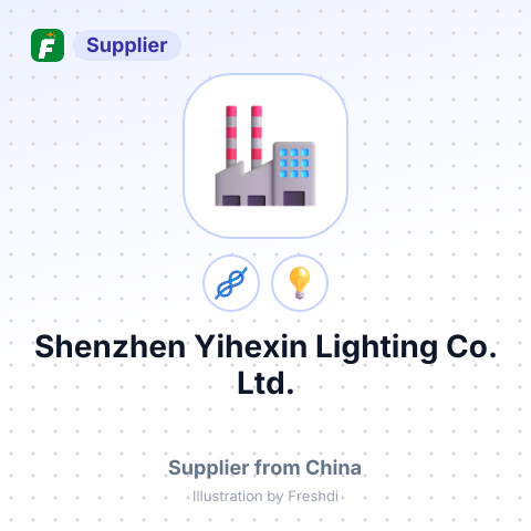 Shenzhen Yihexin Lighting Co., Ltd. – summary card, no photo uploaded yet