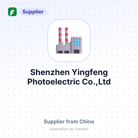 Shenzhen Yingfeng Photoelectric Co.,Ltd – summary card, no photo uploaded yet