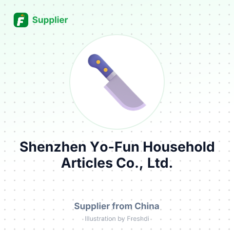 Shenzhen Yo-Fun Household Articles Co., Ltd. – summary card, no photo uploaded yet