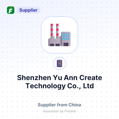 Shenzhen Yu Ann Create Technology Co., Ltd – summary card, no photo uploaded yet