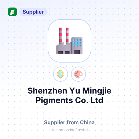 Shenzhen Yu Mingjie Pigments Co., Ltd – summary card, no photo uploaded yet