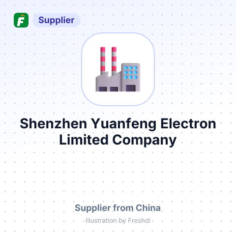 Shenzhen Yuanfeng Electron Limited Company – summary card, no photo uploaded yet