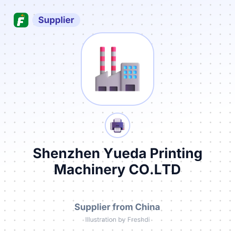 Shenzhen Yueda Printing Machinery CO.LTD – summary card, no photo uploaded yet