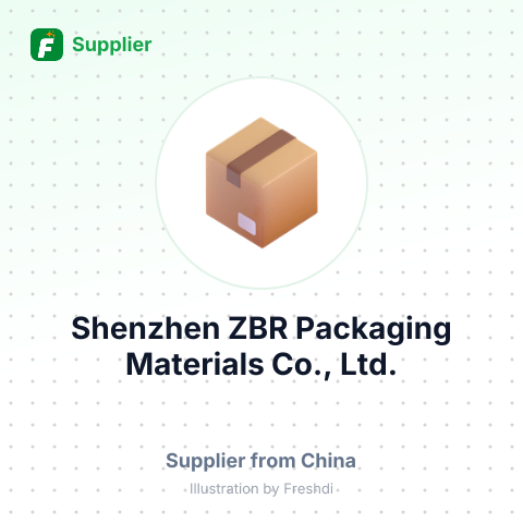 Shenzhen ZBR Packaging Materials Co., Ltd. – summary card, no photo uploaded yet