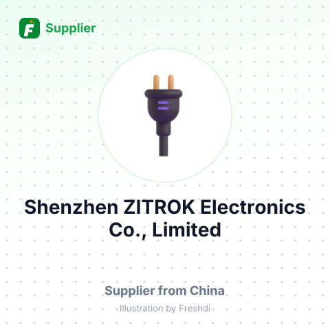Shenzhen ZITROK Electronics Co., Limited – summary card, no photo uploaded yet